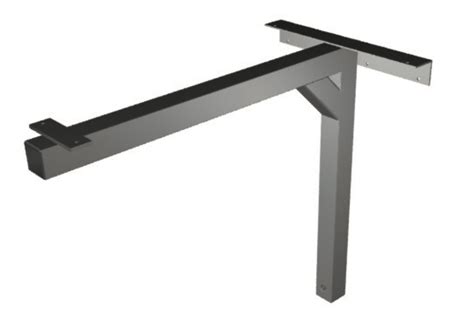 metal table cantilever brackets|wall mounted table support.